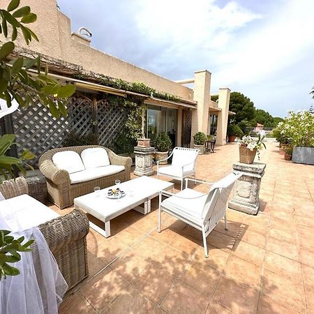 Appartement Panoramic Sea View Penthouse With Jacuzzi And 450 Sqm Terrace à Antibes Extérieur photo