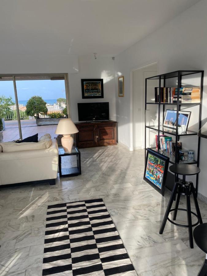 Appartement Panoramic Sea View Penthouse With Jacuzzi And 450 Sqm Terrace à Antibes Extérieur photo