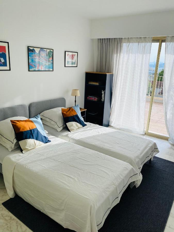 Appartement Panoramic Sea View Penthouse With Jacuzzi And 450 Sqm Terrace à Antibes Extérieur photo